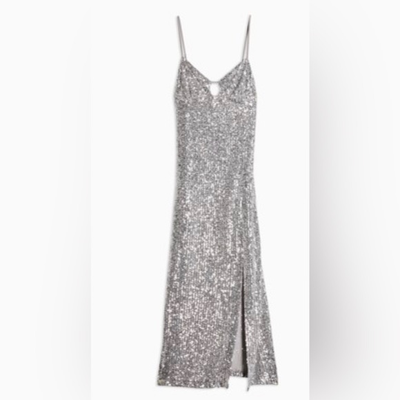 Topshop sequin keyhole dress - Picture 3 of 3